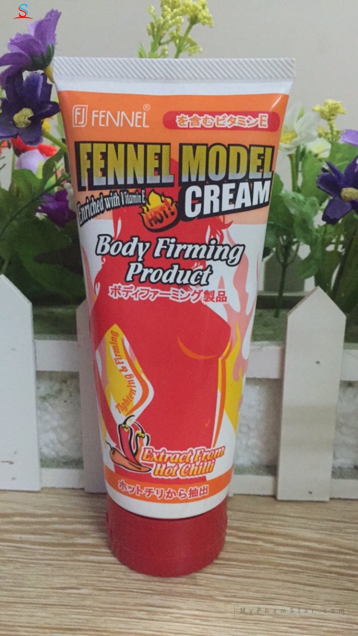 Kem tan mỡ bụng Fennel Model Cream