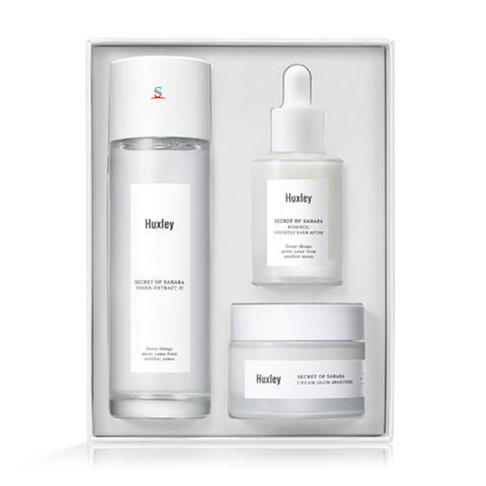 Set dưỡng trắng da Huxley màu trắng 1