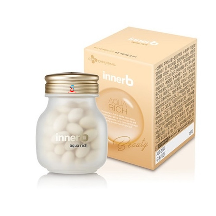 Viên Uống Cấp Nước Bổ Sung Collagen Innerb Aqua Rich 2