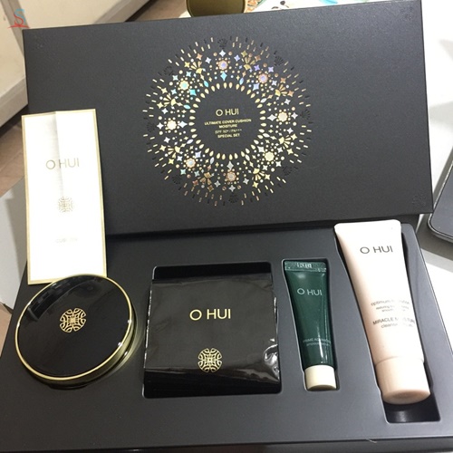 Set phấn nước OHUI kèm sữa rửa mặt 2