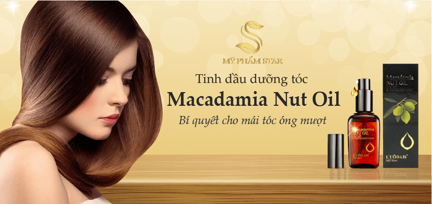 Tinh dầu dưỡng tóc Macadamia Nut Oil 50ml
