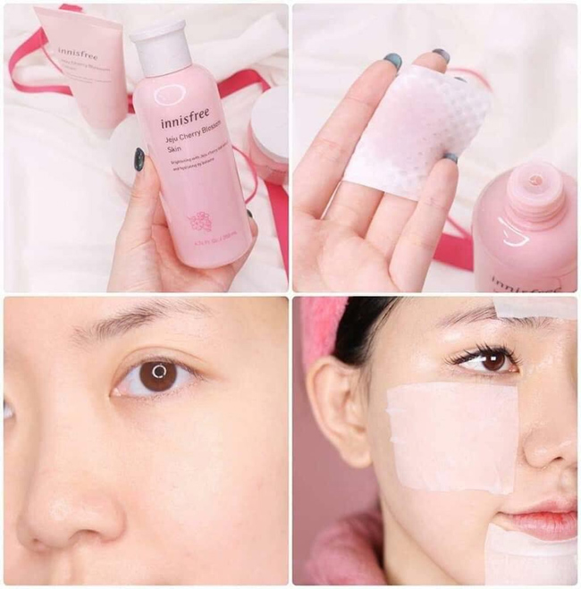 Nước hoa hồng Innisfree Cherry Blossom Skin