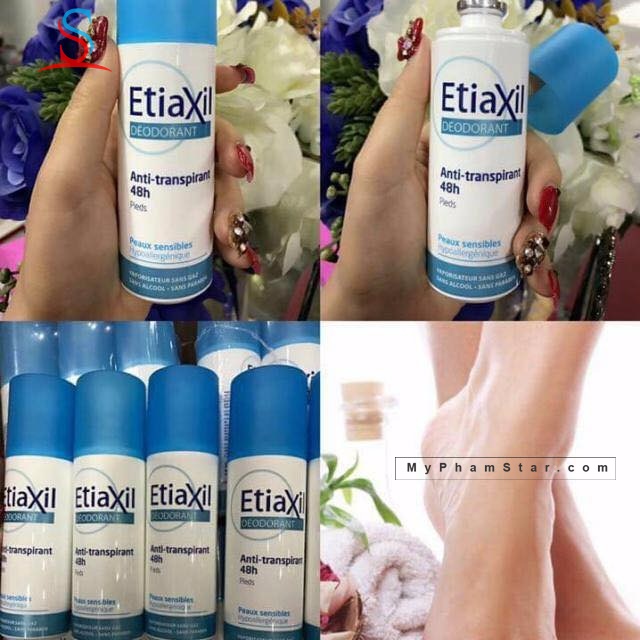 Xịt khử mùi và giảm tiết mồ hôi chân ETIAXIL 100ml 2