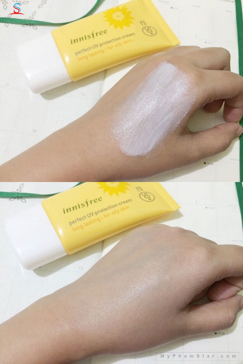 Kem chống nắng Innisfree Perfect UV Protection Long Lasting 50ml
