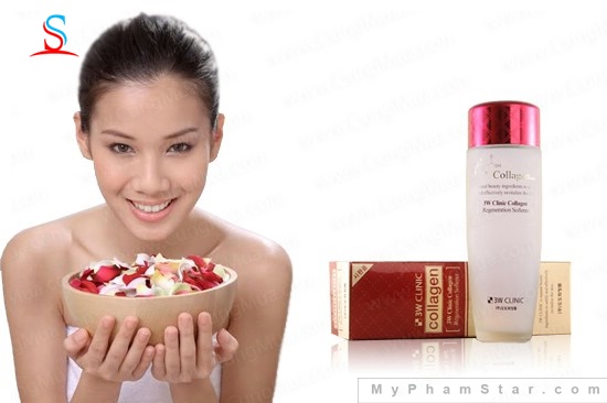 Nước Hoa Hồng 3W Clinic Collagen 6