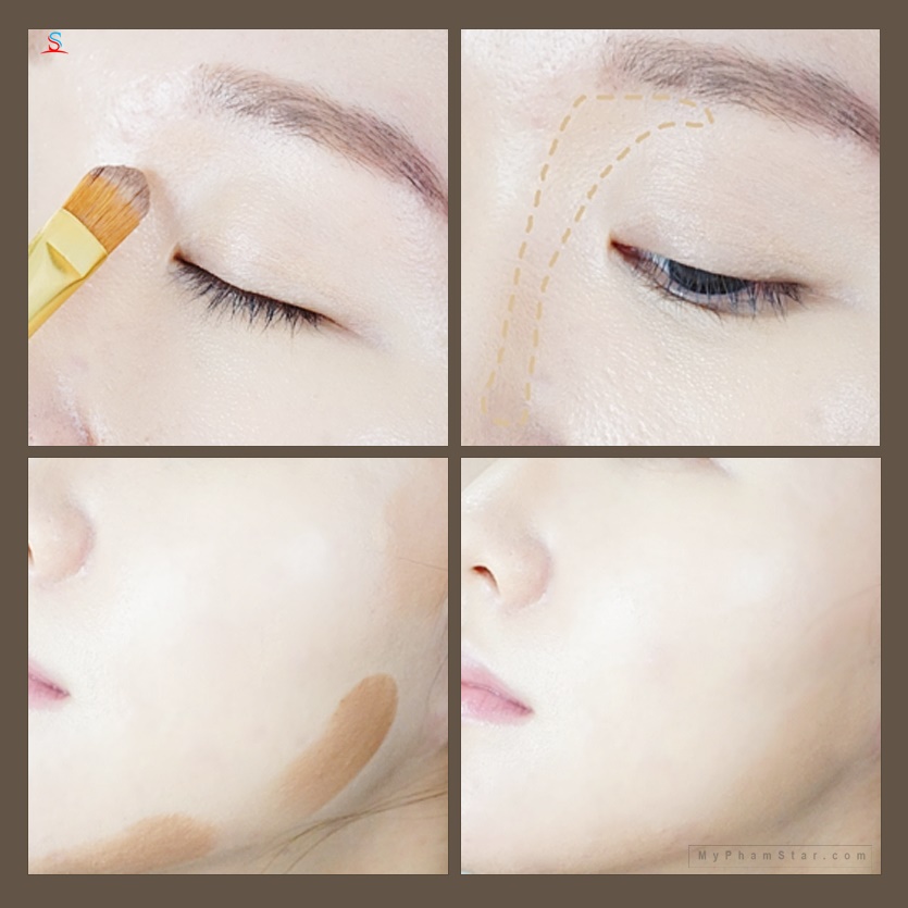 Tạo khối dạng kem A’pieu Small Face Shading Kit 8