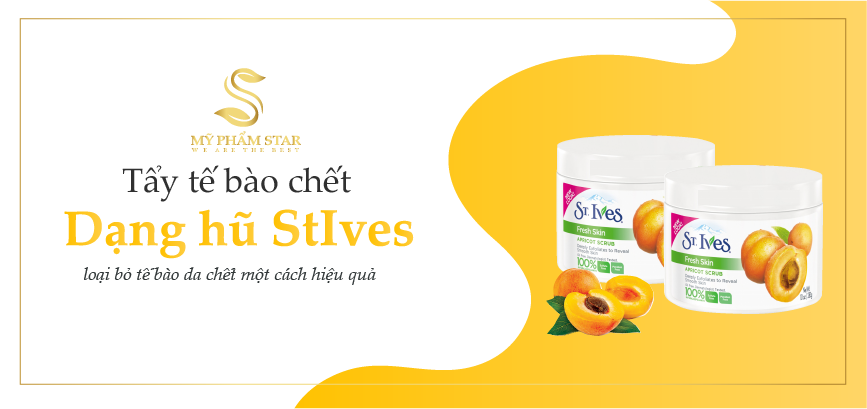 Tẩy tế bào chết dạng hũ StIves