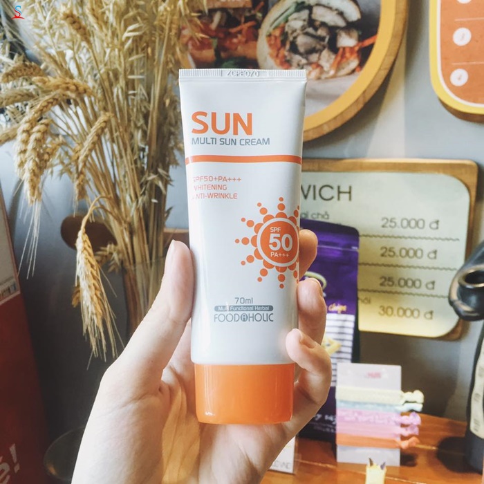 Kem chống nắng đa năng Sun multi sun cream Food holic 2