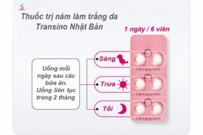 Viên uống trị nám Transino Nhật Bản 3