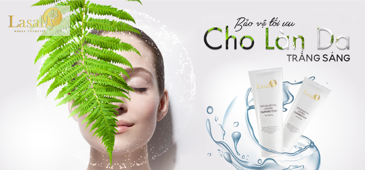 Sữa Rửa Mặt Trắng Da Cao Cấp Lasally