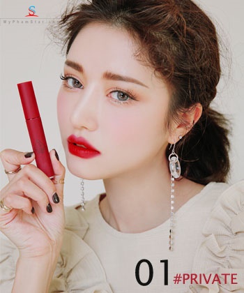 Son kem lì 3CE Velvet Lip Tint