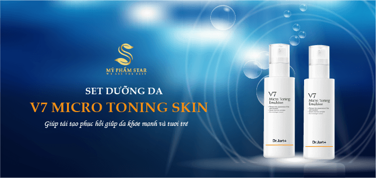 SET Dưỡng Da V7 Micro Toning Skin Care