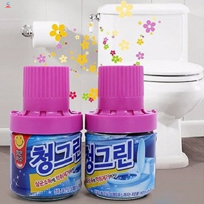 Cốc thả bồn cầu thủy tinh Hàn Quốc 2