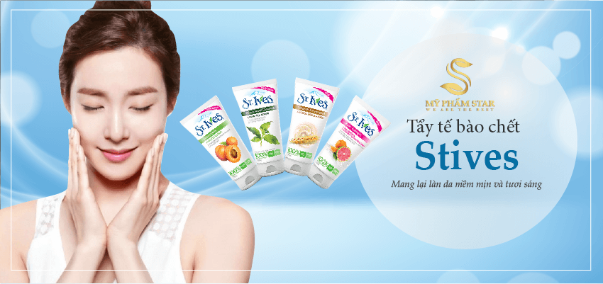 Tẩy tế bào chết Stives Mặt