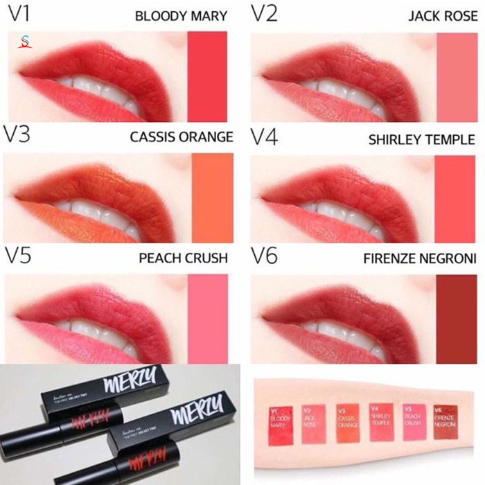 Son kem lì MERZY Another Me The First Velvet Tint 3