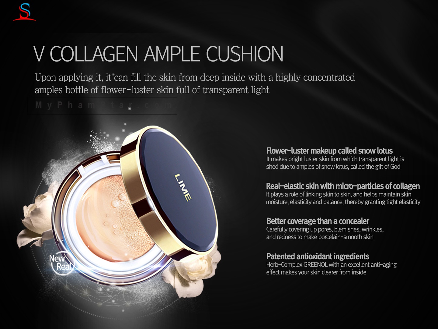 Phấn nước LIME CUSHION xanh 1