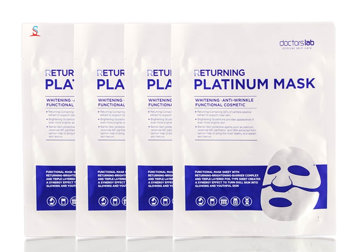 Mặt nạ Dưỡng trắng da Returning Platinum Mask Doctorslab 1