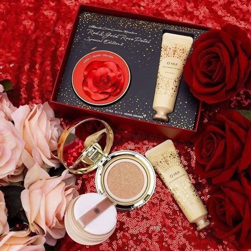 Set Phấn Nước + Kem Dưỡng Tay Ohui 1