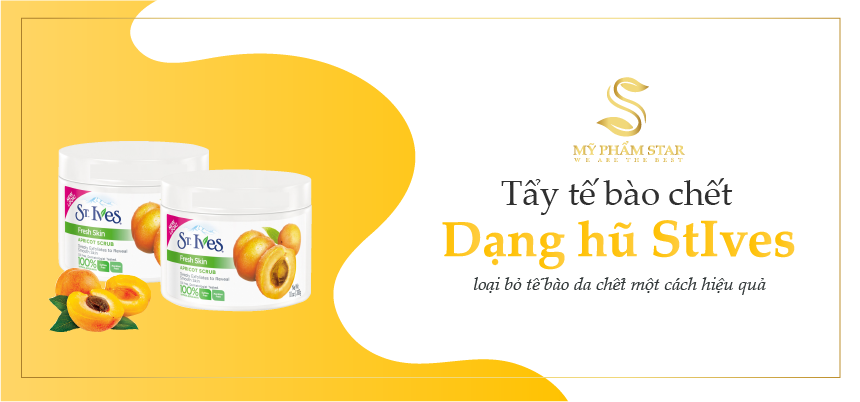 Tẩy tế bào chết dạng hũ StIves