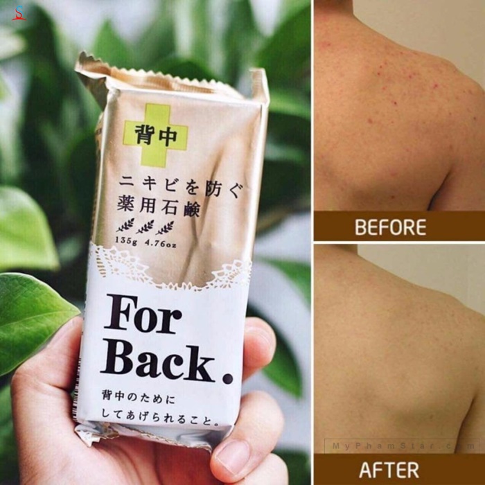 Xà phòng trị mụn lưng For Back Medicated Nhật Bản 3