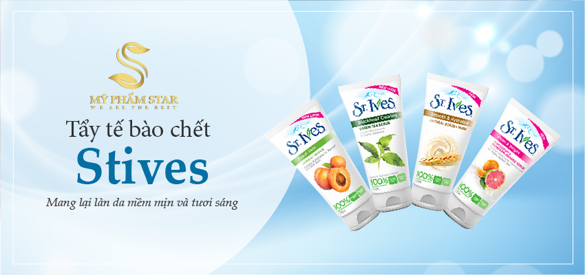 Tẩy tế bào chết Stives Mặt