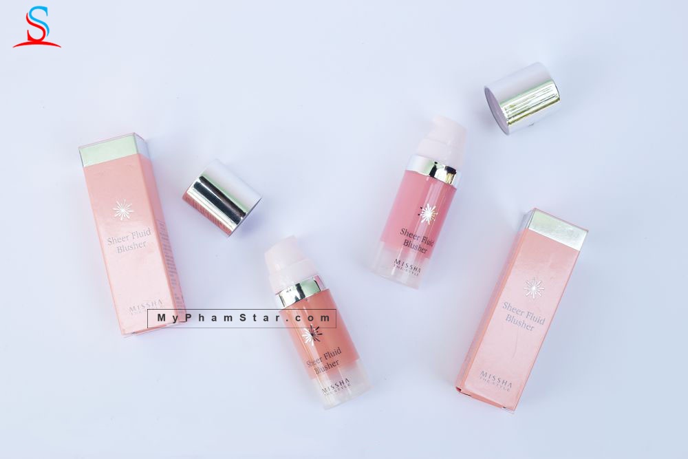 Phấn Má Hồng Dạng Lỏng Missha The Style Sheer Fluid Blusher 2