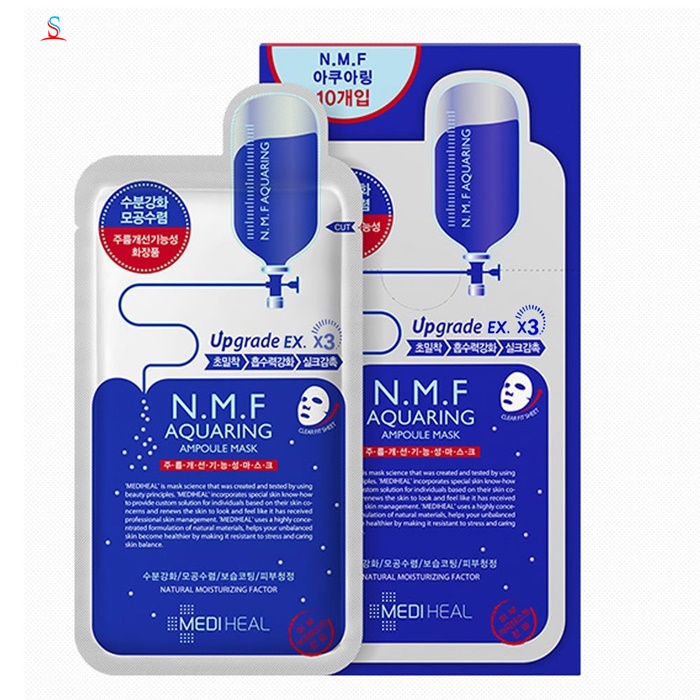 Mặt nạ cấp ẩm Mediheal N.M.F Aquaring Ampoule Mask 4