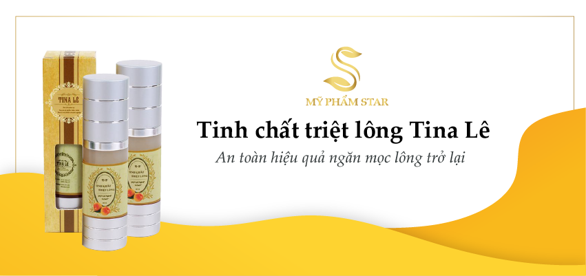 Tinh Chất Triệt Lông Tina Lê hiệu quả
