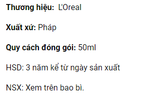 Kem Chống Nắng X20 Thoáng Da Mỏng Nhẹ Vạch Đỏ L’Oreal Paris UV Defender Serum Invisible Fluid SPF50+ PA++++ 50ml