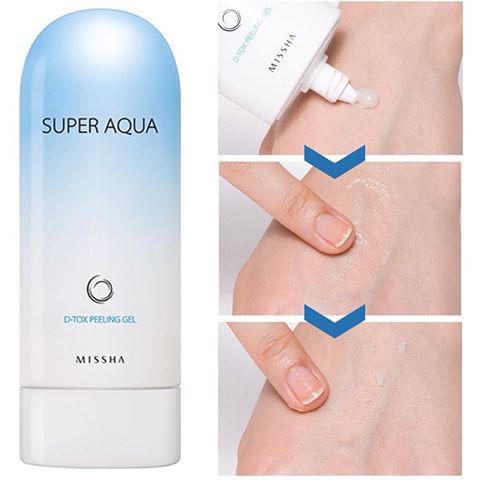 Tẩy da chết Missha Super Aqua Peeling Gel
