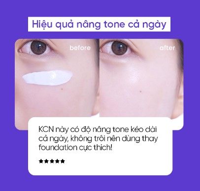 Kem Chống Nắng Cà Rốt Tím, Nâng Tone Da Beplain Sunmuse Tone Up & Correcting Sunscreen SPF50+ PA++++ 50ml (TÍM)