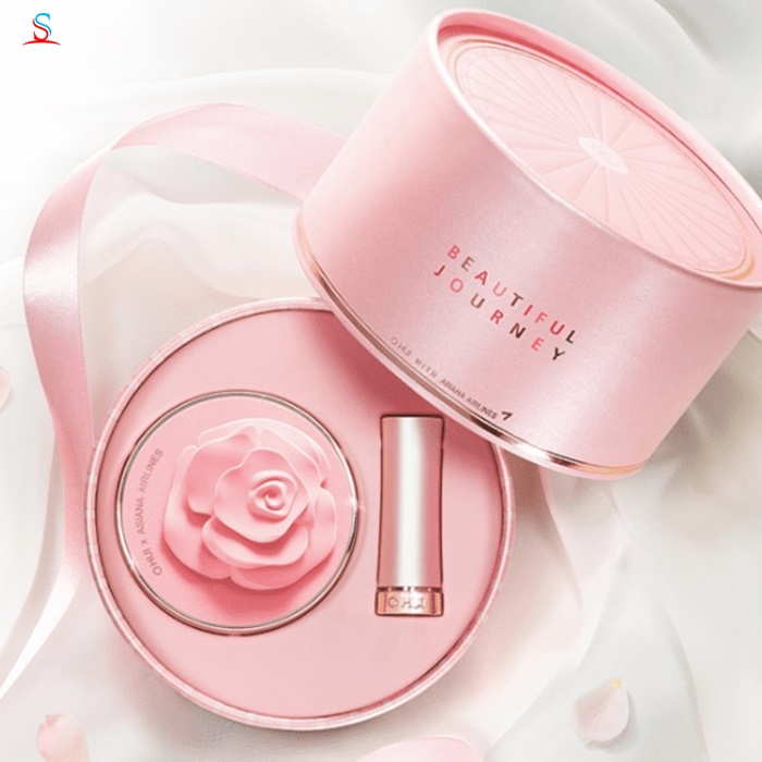 Set phấn nước + son Mini Ohui 1