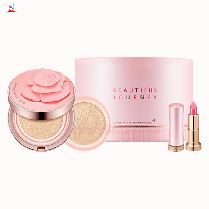 Set phấn nước + son Mini Ohui 2