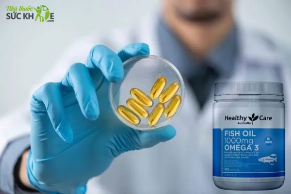 Dầu cá Omega 3 Healthy Care Fish Oil 1000mg của Úc