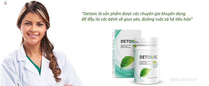Detoxic diệt ký sinh trùng cải thiện hệ tiêu hóa 2