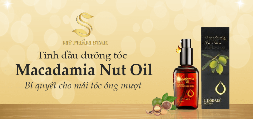Tinh dầu dưỡng tóc Macadamia Nut Oil 50ml