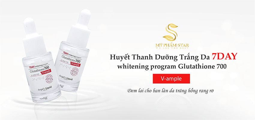 Set dưỡng cao cấp 7day Glutathione 700 Whitening Program Special Kit
