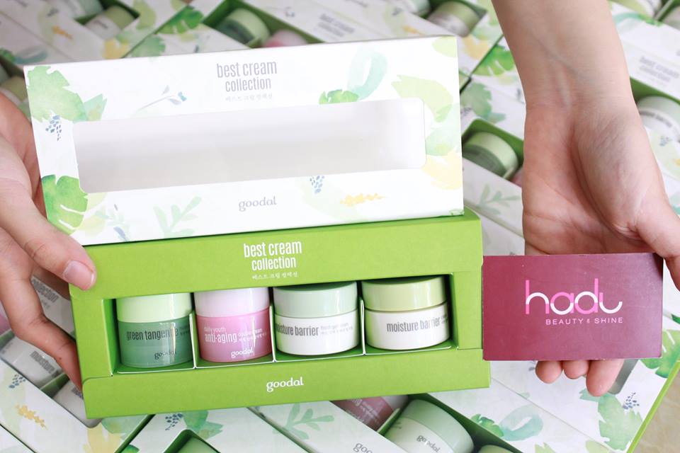 Set kem ốc sên Goodal MINI best cream collection goodal 2