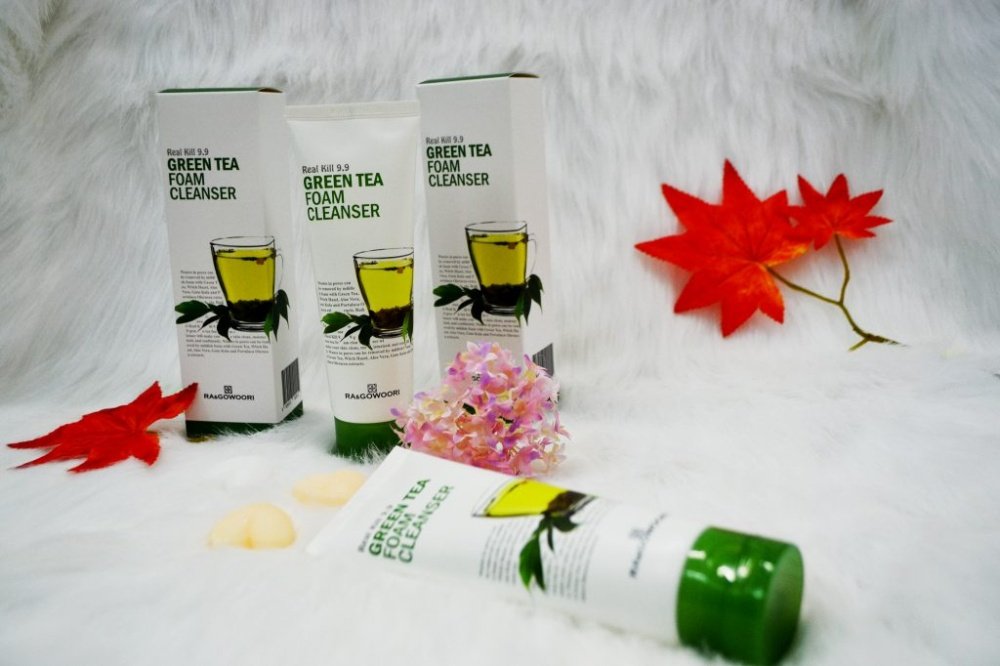 Sửa Rửa Mặt Trà Xanh Ra & Gowoori 120ML 1