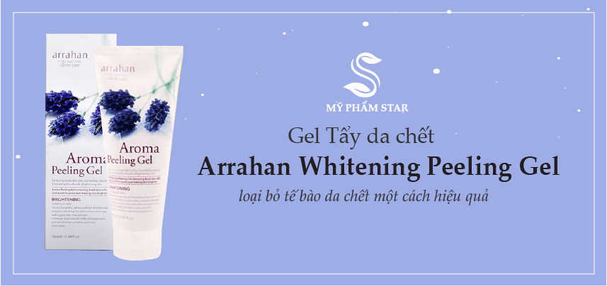 Gel Tẩy da chết hoa quả làm trắng da – Arrahan Whitening Peeling Gel