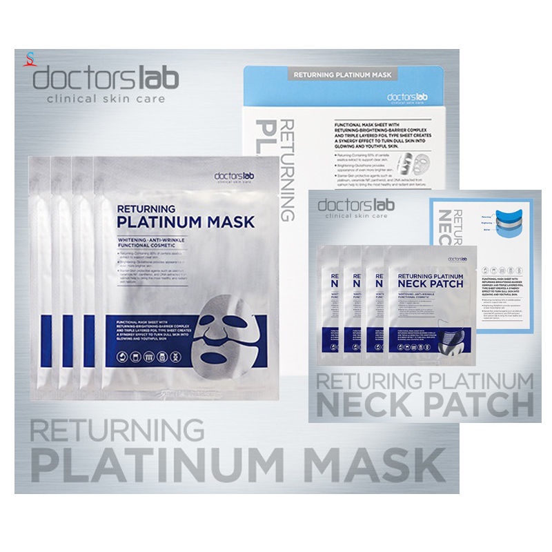 Mặt nạ Dưỡng trắng da Returning Platinum Mask Doctorslab 2