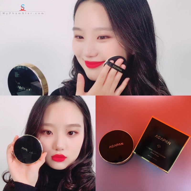 phấn nước agapan extreme cover cushion 4