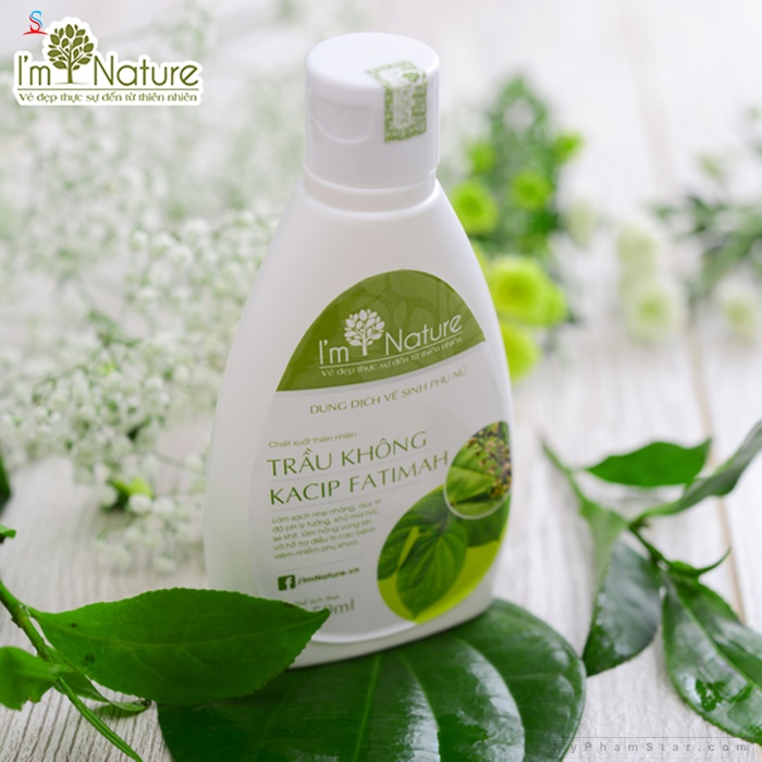 Dung dịch vệ sinh trầu không i’m nature 1