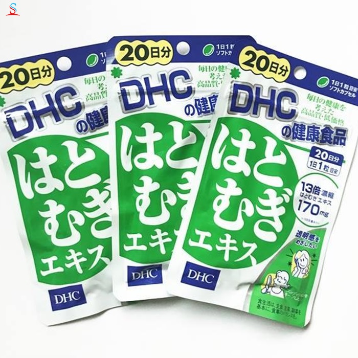 Viên uống trắng da DHC Coix Extract Nhật Bản 20 viên 1