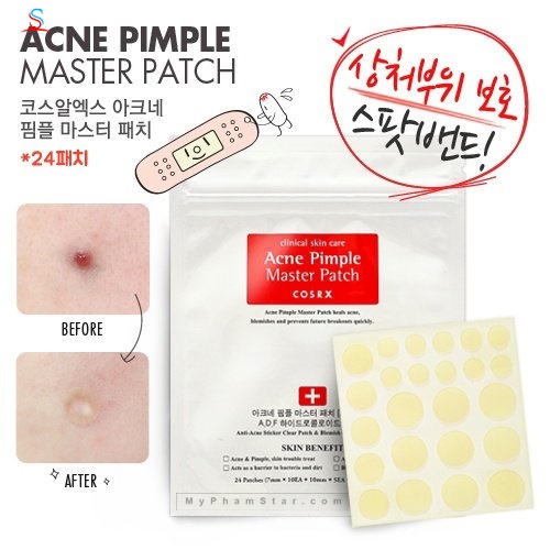 Miếng dán mụn cosrx 2