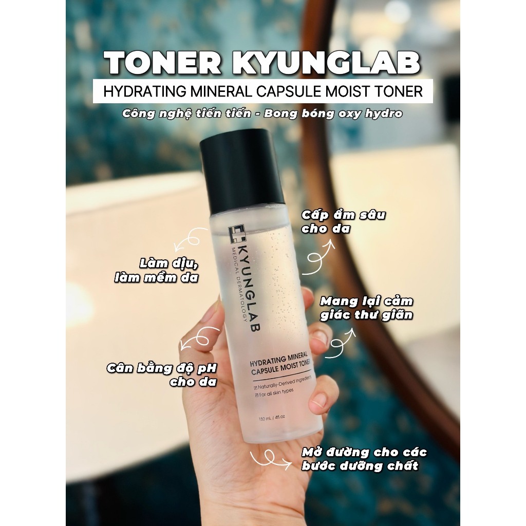 Toner cấp ẩm và làm dịu da KyungLab (150ml)