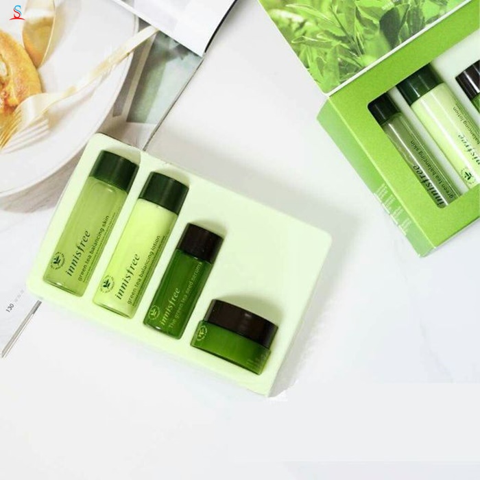 Bộ Kit 4 món dưỡng da Innisfree Green Tea Special Kit 1