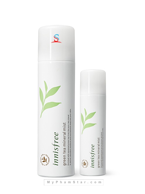 Xịt khoáng trà xanh Innisfree Green Tea Mineral Mist 1