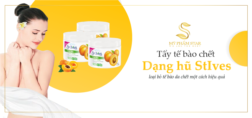Tẩy tế bào chết dạng hũ StIves