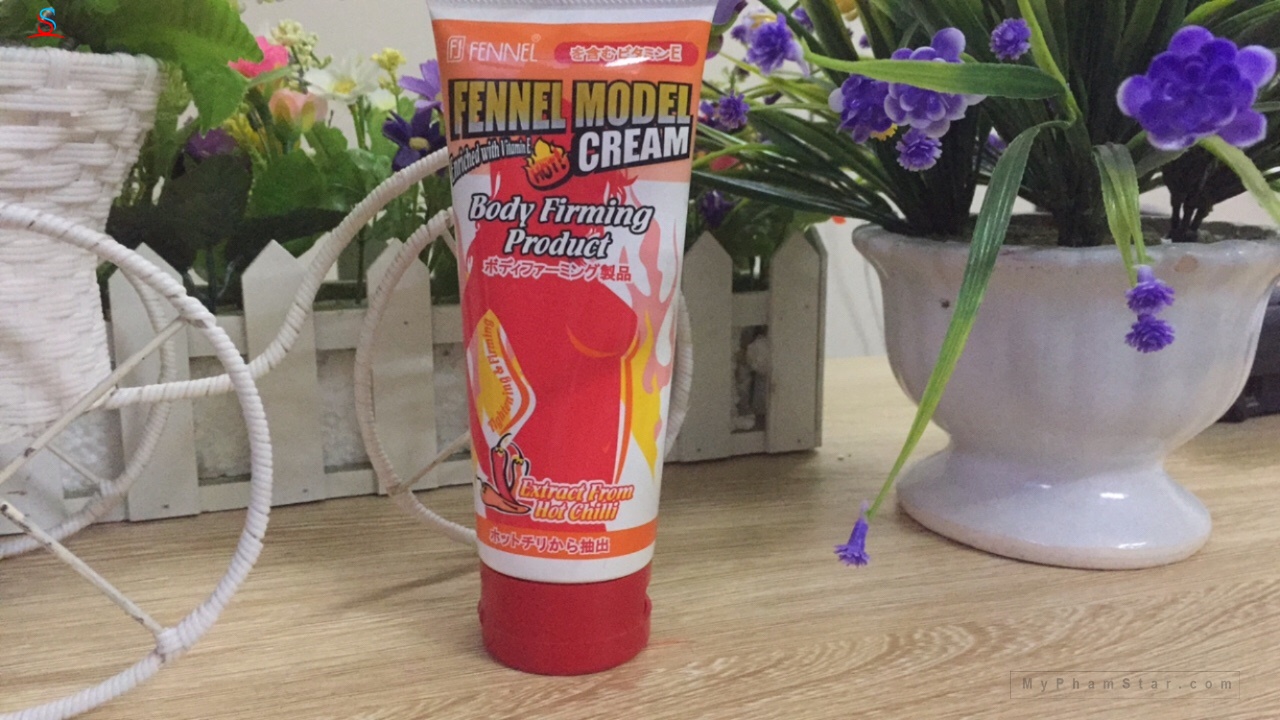 Kem tan mỡ bụng Fennel Model Cream